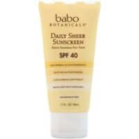 Babo Botanicals Mineral Sunscreen SPF 40 - קרם הגנה טבעי לפנים
