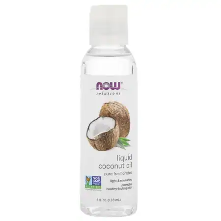 NOW Foods Fractionated Coconut Oil - שמן קוקוס מפוצל