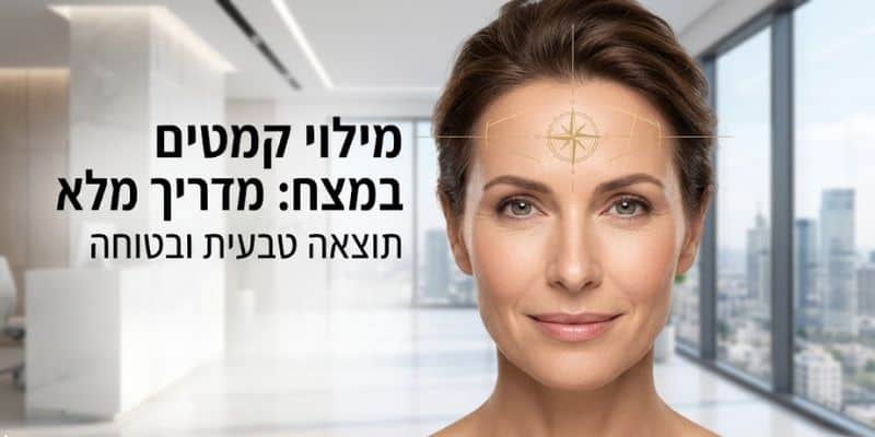 קמטי דאגה? כבר לא: המדריך המלא להחלקת המצח